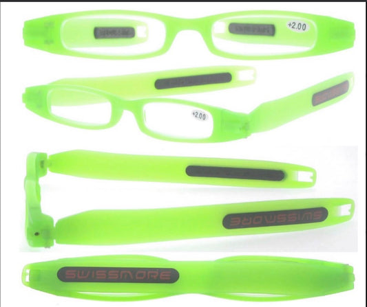 Weltneuheit Figoline Polarlicht. Einzige Lesebrille, welche in der Dunkelheit leicht auffindbar ist!